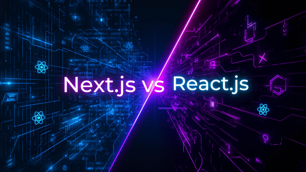 Next.js vs react.Js in 2025