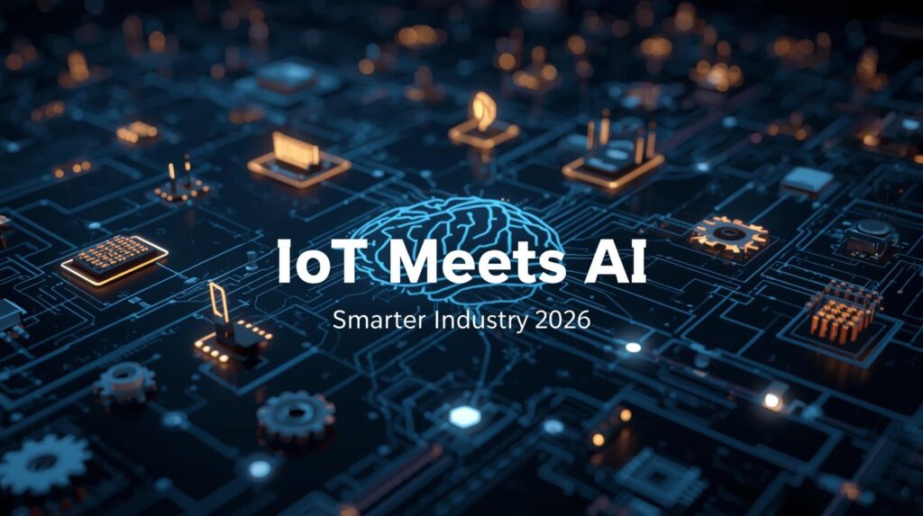 IoT Meets AI: Building Smarter Industry Solutions in 2026 . A detailed tech insight by SarNit Infotech