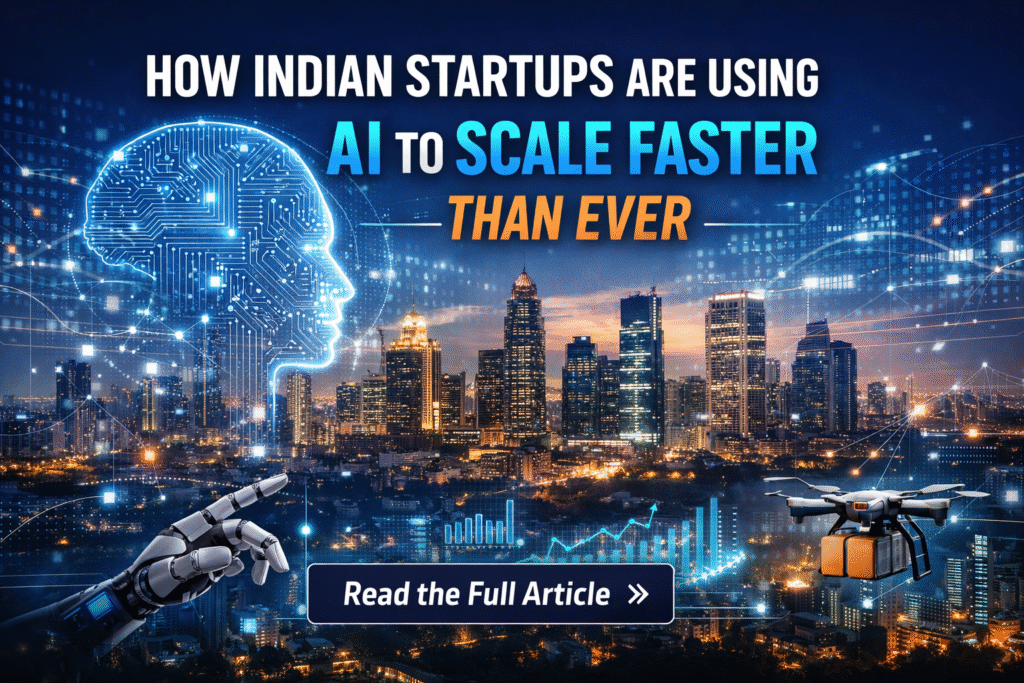 How Indian Startups Are Using AI to Scale Faster Than Ever