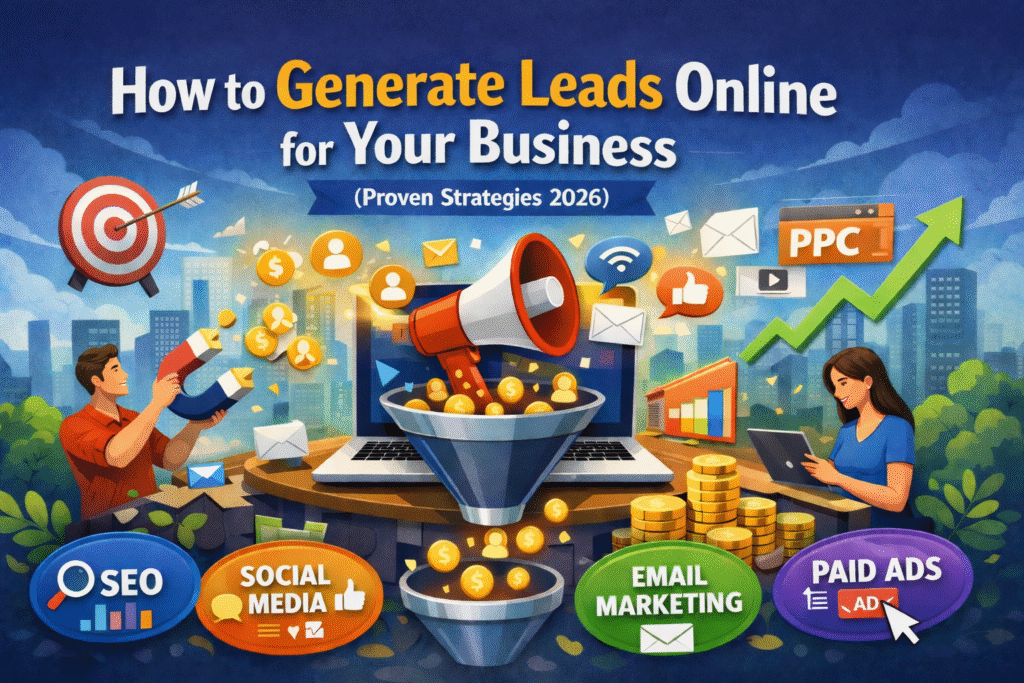 How to Generate Leads Online for Your Business (Proven Strategies 2026)